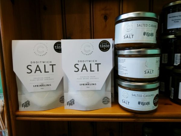 Droitwich Salt in the Hartlebury Castle Shop