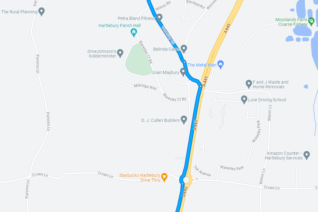 Roadworks page screenshot 3 cropped