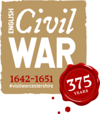 English Civil War 1642-1651 #visitworcestershire 375 years logo